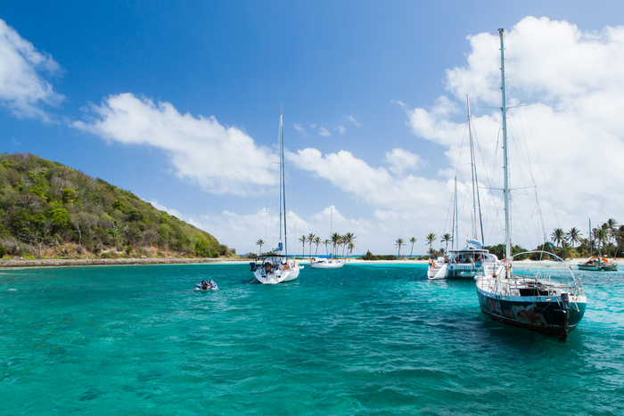 Mayreau Salt Whistle Bay Ekla